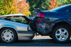 uber rear end collision