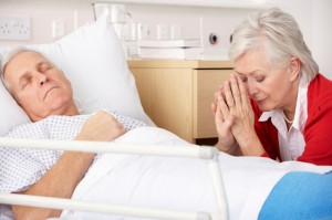 Attorneys in California will need to assist this woman whose husband just died from a wrongful death accident.