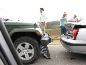 car accident with self driving cars