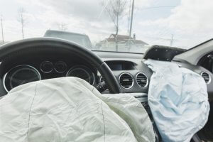 teen accident with airbag