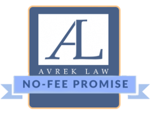 No Fee Promise from Avrek Law