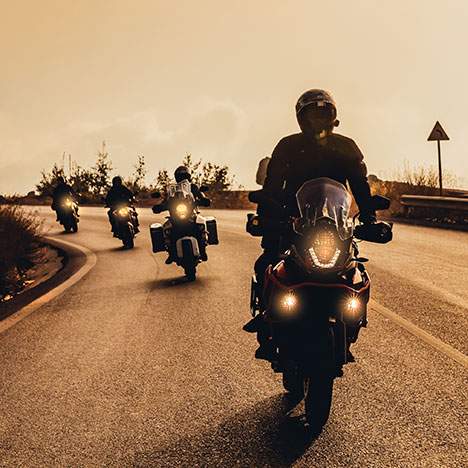Riding motorcycles comes with the reward of freedom, but also the risk of an accident.