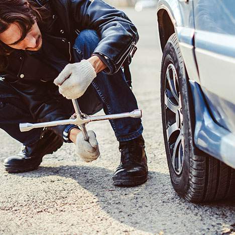 A defective tire blowout can cause major damage and injuries.