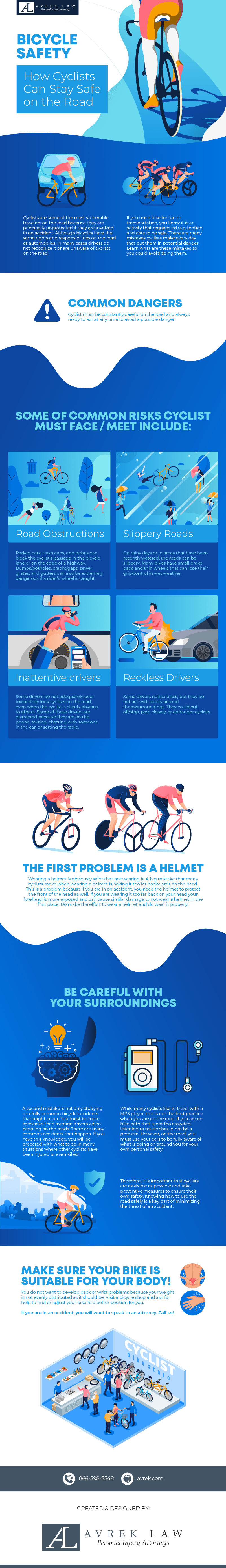 Bicycle Safety Infographic