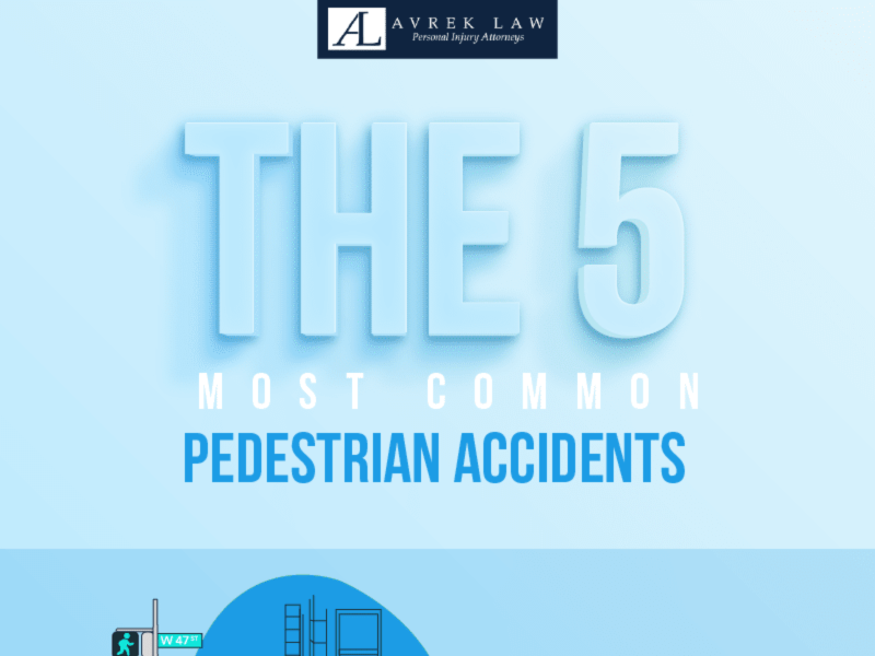 The 5 most common pedestrian accidents