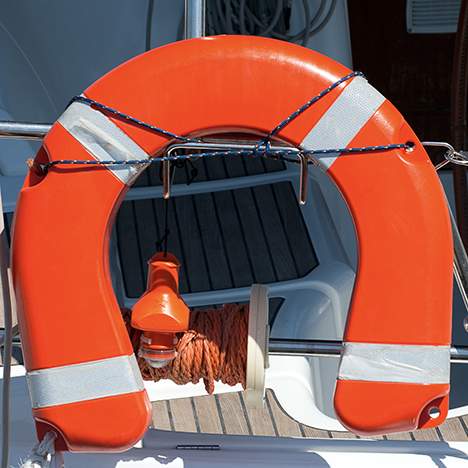 Lifesaver floating device - Avrek Law may be able to help if you need a boat injury lawyer