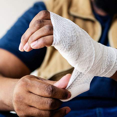Worker binding wounded wrist - how long after a work injury can I sue?