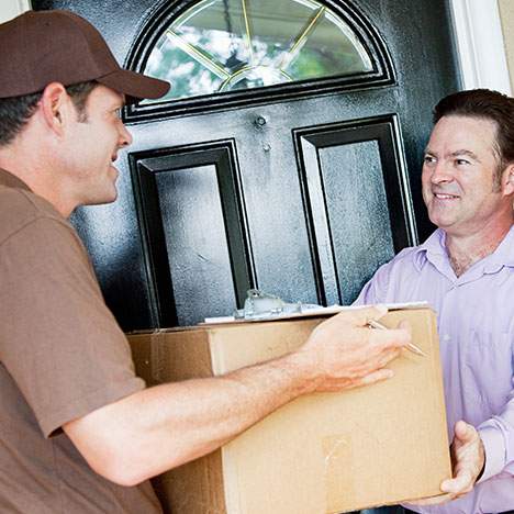 Man delivering a package - can I sue UPS for negligence if injured?