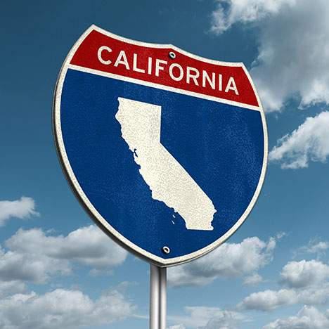 california highway sign - new california laws 2023