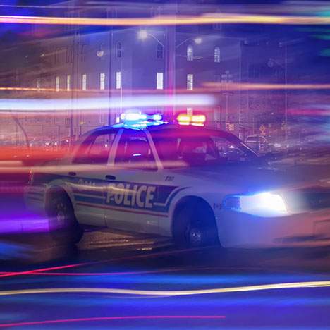 police cruiser