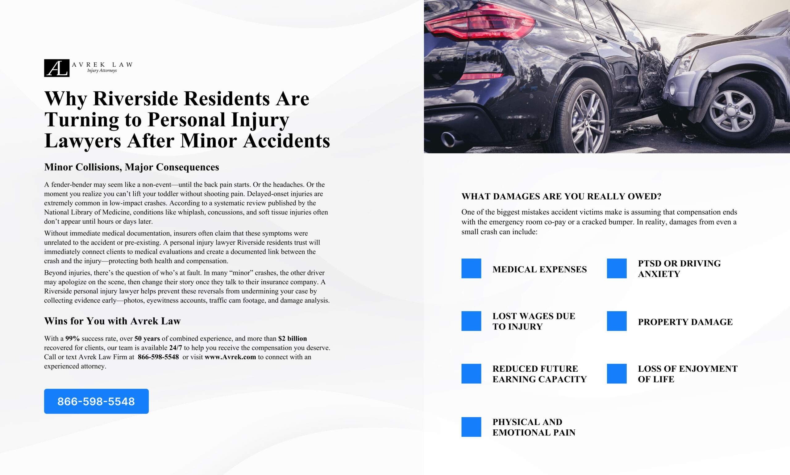 What the Stats Say_ Why Riverside Residents Are Turning to Personal Injury Lawyers After Minor Accidents Infographic