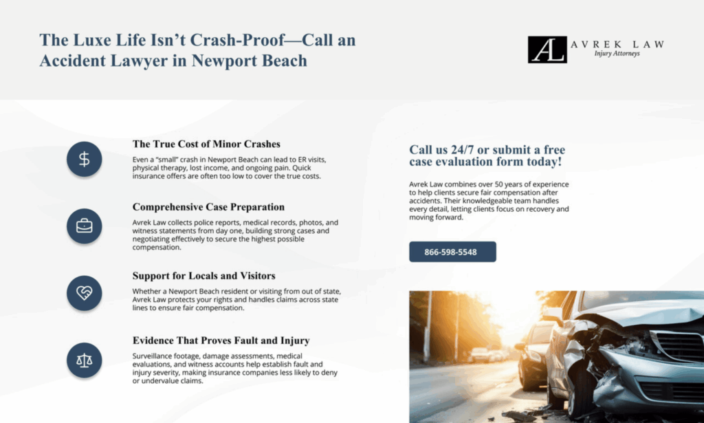 the-luxe-life-isn’t-crash-proof—call-an-accident-lawyer-newport-beach-infographic