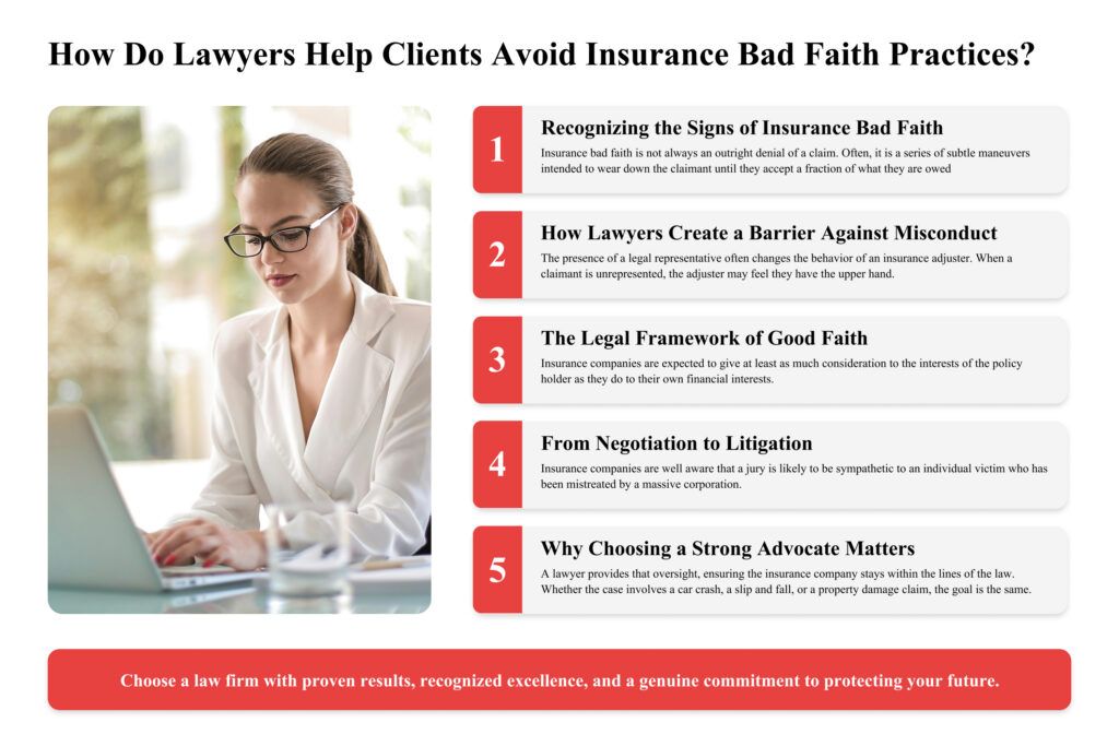 How Do Lawyers Help Clients Avoid Insurance Bad Faith Practices?