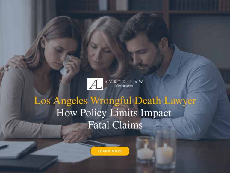 Polyic Death Los Angeles Wrongful Death Lawyer | Policy Limits Explained