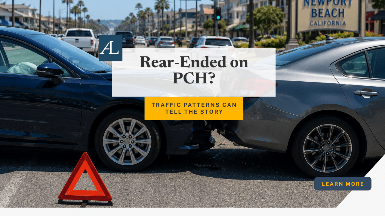 Newport Beach PCH Rear-End Accident Claim